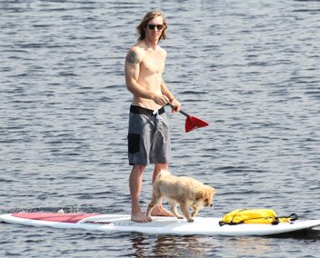 Gulf Adventure Center Paddle boarding!
